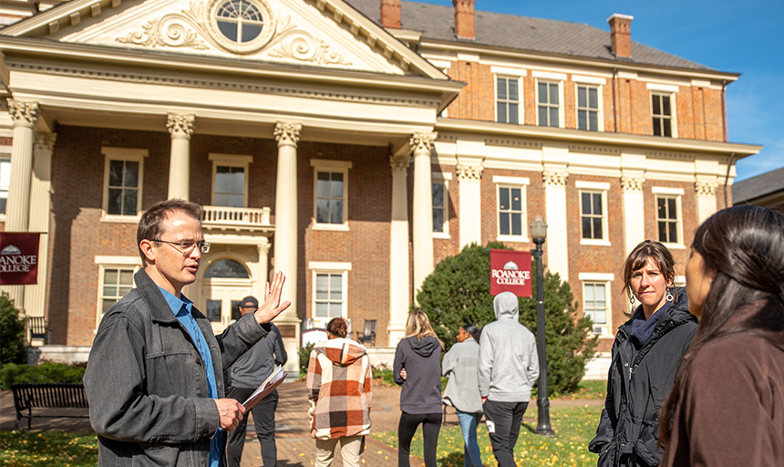 Walking Tour: Histories of Enslavement at Roanoke College