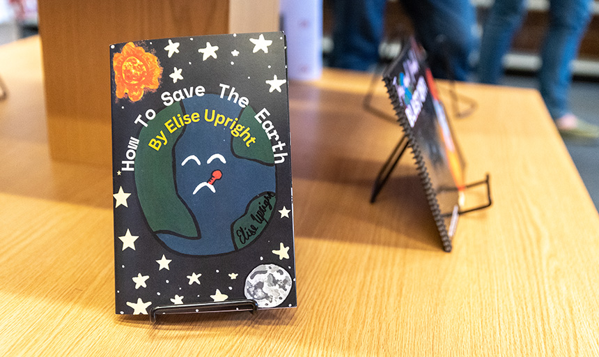 Close up image of book cover