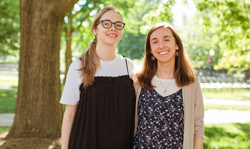 Marciniec and Dennis accepted into JET program