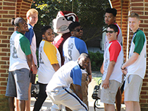 BonD students with Rooney