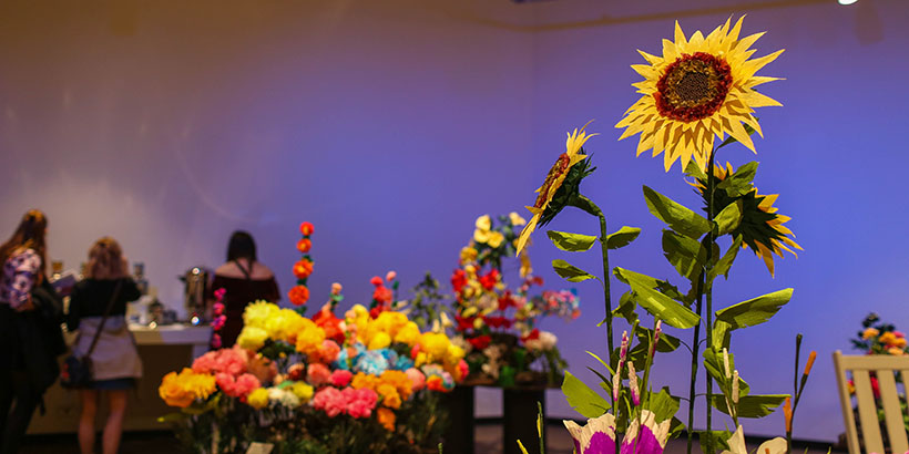 Sunflower exhibit