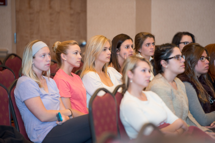 Photo of the audience at the Gender and Women's Studies Forum