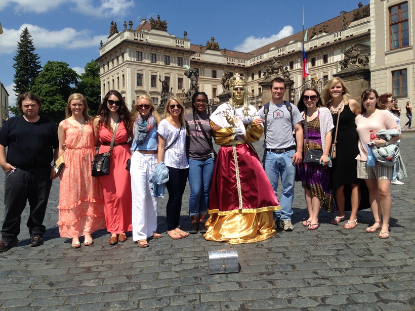 Group of students in Slovakia